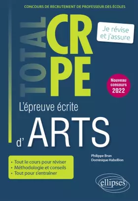 Couverture du produit · L'épreuve écrite d’arts