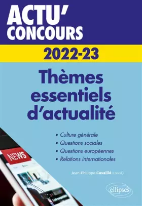 Couverture du produit · Thèmes essentiels d'actualité