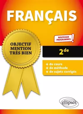 Couverture du produit · Français 2de