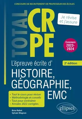 Couverture du produit · L’épreuve écrite d’histoire, géographie, EMC