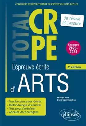 Couverture du produit · L'épreuve écrite d’arts