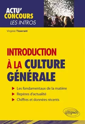 Couverture du produit · Introduction à la culture générale