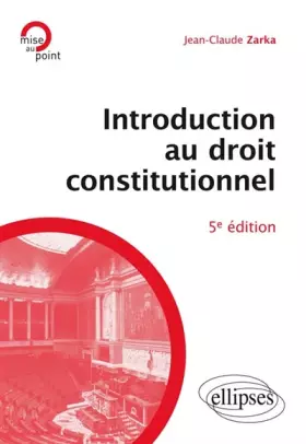 Couverture du produit · Introduction au Droit Constitutionnel