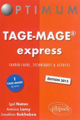 Couverture du produit · TAGE-MAGE® Express Édition 2015