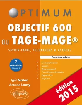 Couverture du produit · Objectif 600 au Tage-Mage® Édition 2015