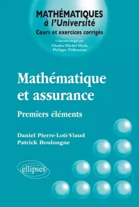 Couverture du produit · Mathématiques et assurance: Premiers éléments