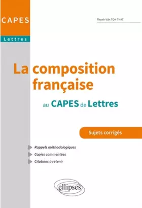 Couverture du produit · La Composition Française au CAPES de Lettres