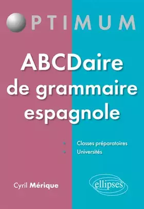 Couverture du produit · ABCDaire de Grammaire Espagnole