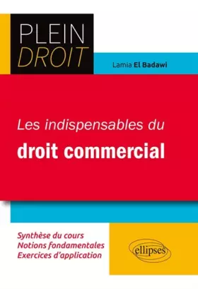 Couverture du produit · Les Indispensables du Droit Commercial