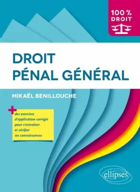 Couverture du produit · Le Droit Pénal Général