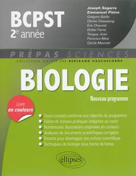 Couverture du produit · Biologie BCPST 2e Année