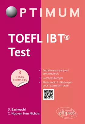Couverture du produit · TOEFL IBT® Test