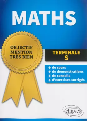 Couverture du produit · Objectif Mention Très-Bien Maths Tle S