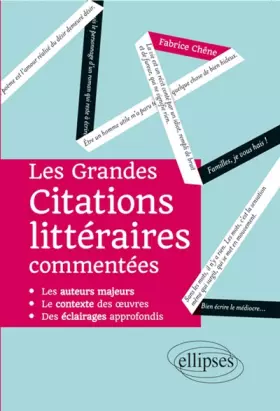 Couverture du produit · Les grandes citations littéraires commentées