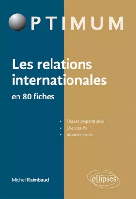 Couverture du produit · Les Relations Internationales en 80 Fiches
