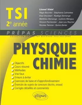 Couverture du produit · Physique Chimie TSI 2e Année