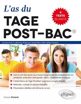 Couverture du produit · L'As du Tage Post-Bac® 2016 Tests Blancs