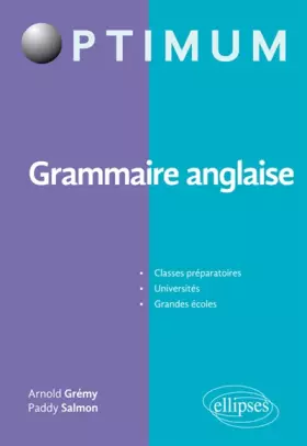 Couverture du produit · Grammaire Anglaise