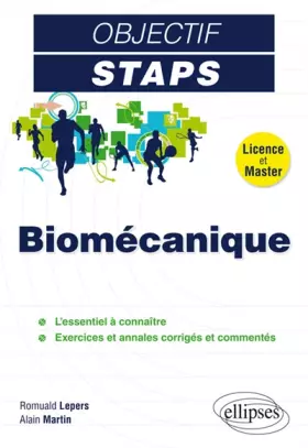 Couverture du produit · Biomécanique Objectif STAPS