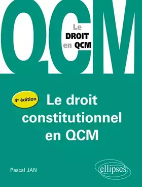 Couverture du produit · Le droit constitutionnel en QCM