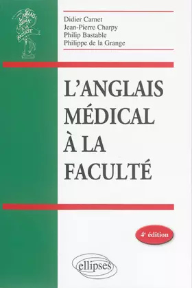 Couverture du produit · L'Anglais Médical à la Faculté