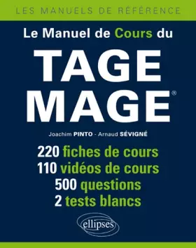 Couverture du produit · Le Manuel de Cours du Tage Mage®