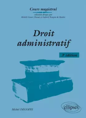 Couverture du produit · Droit Administratif