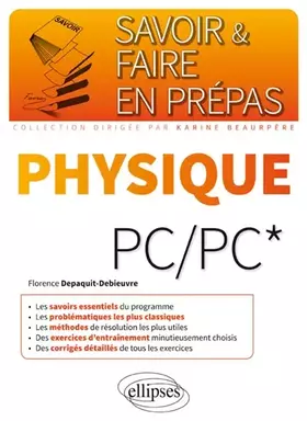 Couverture du produit · Savoir & Faire en Prépas Physique PC/PC*