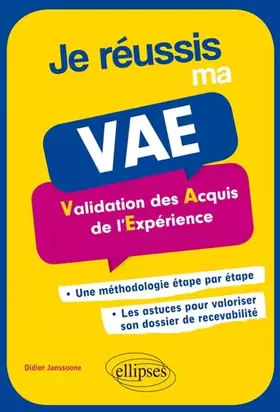 Couverture du produit · JE RÉUSSIS MA VAE