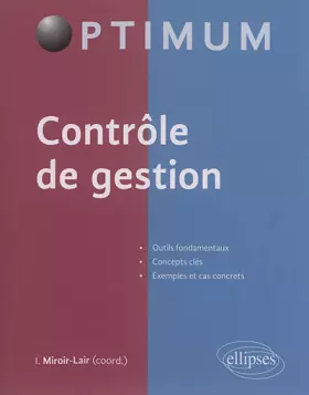 Couverture du produit · CONTRÔLE DE GESTION