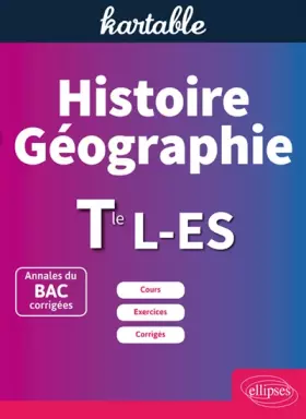 Couverture du produit · Histoire Géographie, Tle L, ES