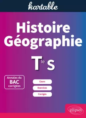 Couverture du produit · Histoire Géographie, Tle S