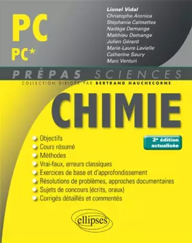 Couverture du produit · Chimie PC/PC* - 2e édition actualisée
