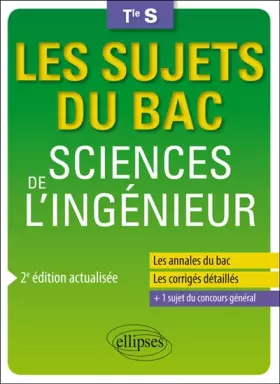 Couverture du produit · Sciences de l'ingénieur - Terminale S - 2e édition actualisée