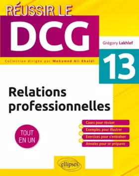 Couverture du produit · UE13 - Relations professionnelles UE13