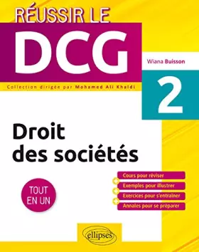 Couverture du produit · UE2 - Droit des sociétés - UE2