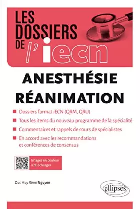 Couverture du produit · Anesthésie - Réanimation