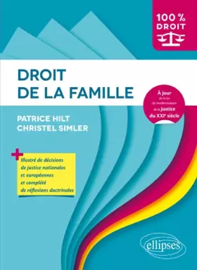 Couverture du produit · Droit de la famille