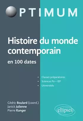 Couverture du produit · Histoire du monde contemporain en 100 dates