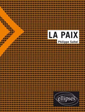 Couverture du produit · La paix