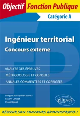 Couverture du produit · Ingénieur territorial - Concours externe