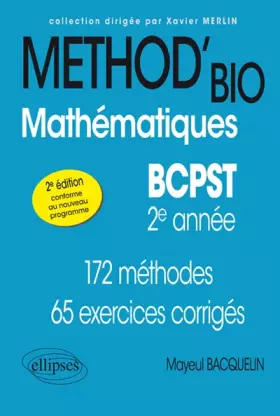 Couverture du produit · Mathématiques BCPST-2e année - 2e édition conforme au nouveau programme