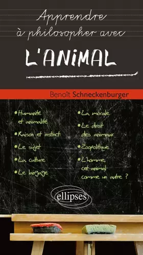 Couverture du produit · Apprendre à philosopher avec l'animal