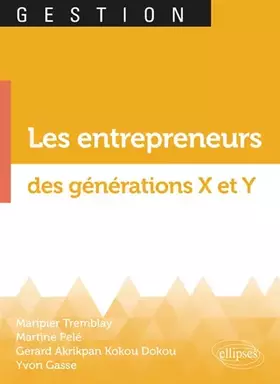 Couverture du produit · Les entrepreneurs des générations X et Y
