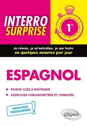 Couverture du produit · Espagnol - Première - nouveaux programmes