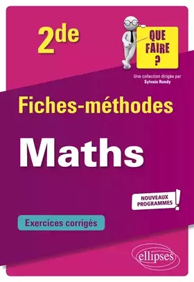 Couverture du produit · Mathématiques - Seconde - nouveaux programmes