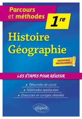 Couverture du produit · Histoire-Géographie - Première - Nouveaux programmes