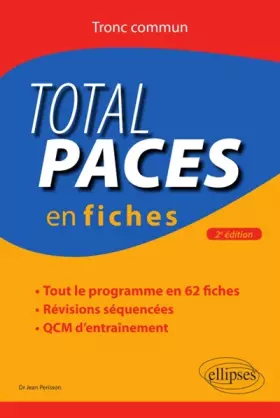 Couverture du produit · Total PACES en fiches - 2e édition
