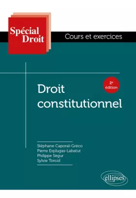 Couverture du produit · Droit constitutionnel - 2e édition