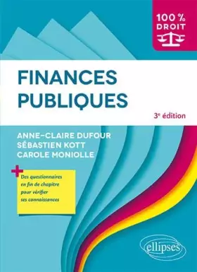 Couverture du produit · Finances publiques - 3e édition